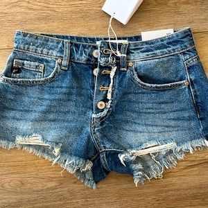 Brand New! Kancan Jean Shorts